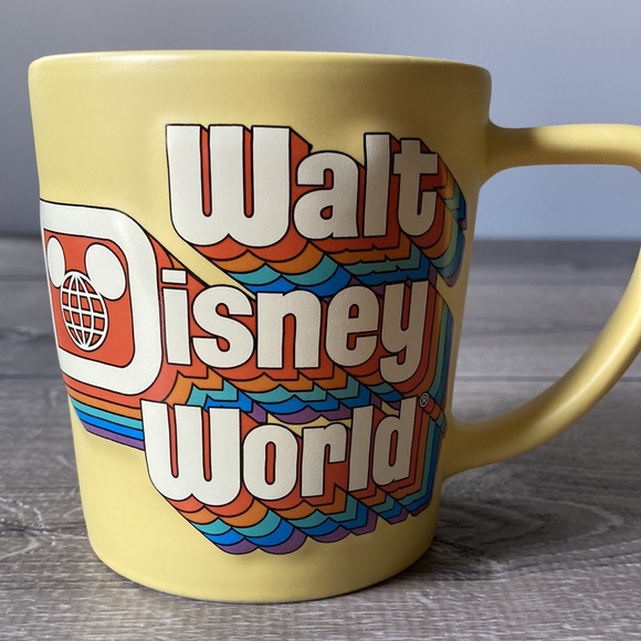 Disney Other - Rainbow Walt Disney World logo mug